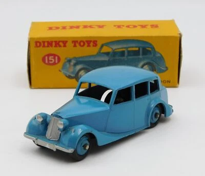 Dinky Toys Triumph 1800 Saloon car diecast Ref. 151 1954-1959 xx no atlas - Immagine 1 di 4