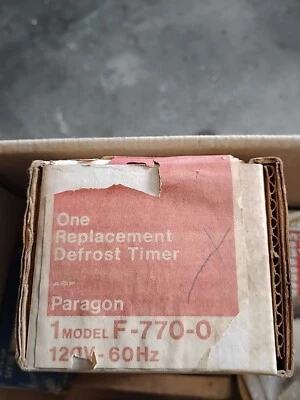 ТАЙМЕР РАЗМОРАЖИВАНИЯ PARAGON — G-770-0 — новый из старых запасов, новый из старых запасов, запечатанный из старых запасов - Изображение 1 из 2