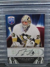 2009-10 Upper Deck Be A Player Marc-Andre Fleury Signatures Auto #S-MF Penguins