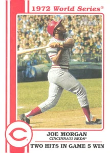 2021 Topps Heritage Joe Morgan #72WS-7 1972 World Series Highlights - Picture 1 of 2