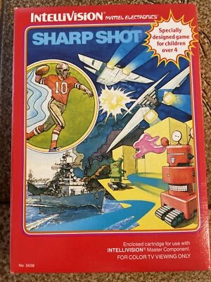 INTELLIVISION SHARP SHOT INTV RELEASED BOXED - Image 1 of 3