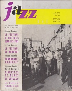 FRENCH JAZZ HOT MAGAZINE 157 SEPTEMBER 1960 G. BUSHELL C. LUTER DOC CHEATAM WDP - Bild 1 von 2