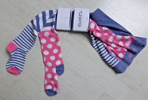 ewers Strumpfhose, zwei verschiedene Beine, Punkte und Ringel. NEU! - Bild 1 von 2