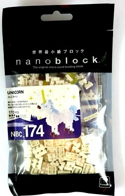 NANOBLOCK Nano Block Micro-Sized UNICORN Building Blocks NBC-174  - Image 1 of 3