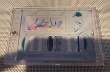 2017 Topps Triple Threads - Steven Matz Autograph Relics Printing Plate Cyan 1/1