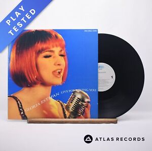 Gloria Estefan Live For Loving You 12" Maxi-Single Vinyl Record - EX/EX
