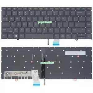 New HP ZBook Studio G5 EliteBook 1050 G1 Laptop Keyboard US Black With Backlit - Picture 1 of 3