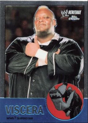 2007 Topps WWE Heritage II  Chrome Viscera #30 - Image 1 of 2