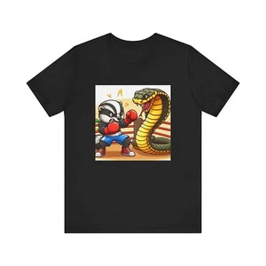 Honey Badger vs Cobra T-Shirt mehrere Größen und Farben - Bild 1 von 20