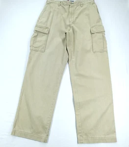 Pantaloni cargo vintage Tommy Hilfiger edizione autentica uomo 34/34 (33/32) beige anni 90 - Foto 1 di 17