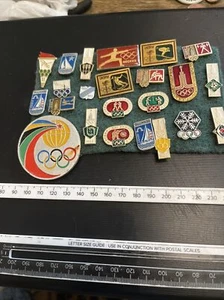Vintage OLYMPISCHE SPIELE ABZEICHEN SAMMLUNG - Bild 1 von 10