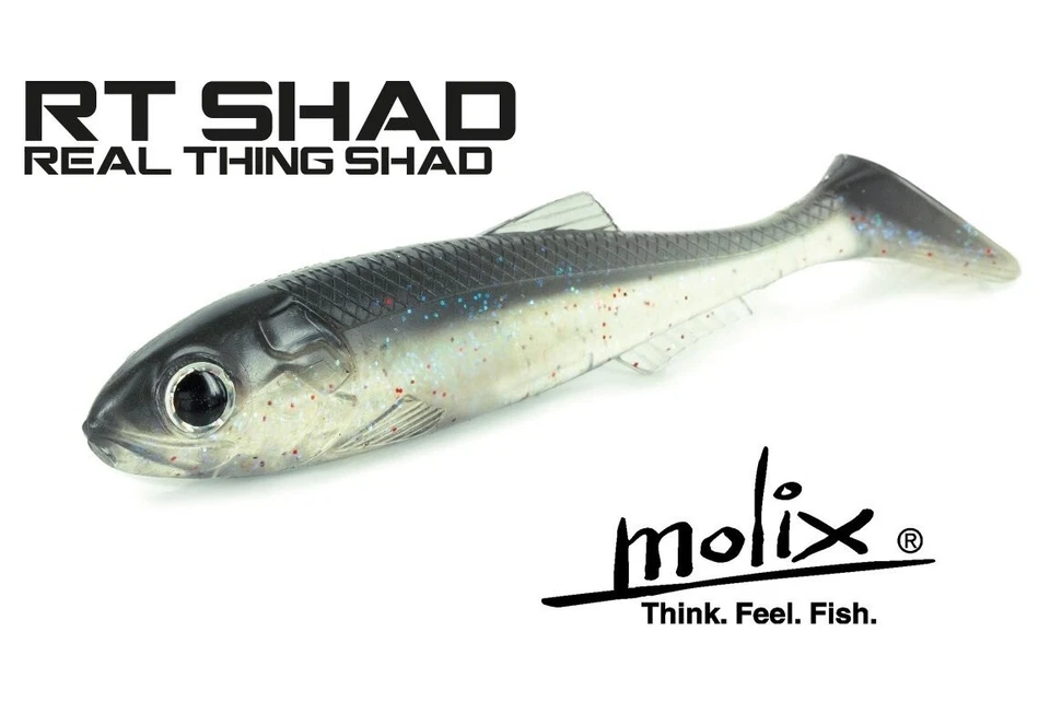 Señuelo de pesca de plástico suave Molix RT Real Thing Shad 7" - Elige color TOTALMENTE NUEVO  Foto 1 de 1