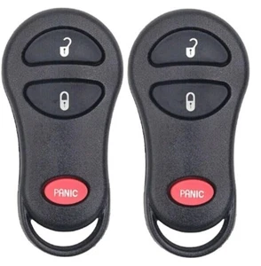 2 Remote Key Fobs For Dodge Ram 99 00 01 02, Dakota and Durango 99 00 GQ43VT9T - Picture 1 of 1