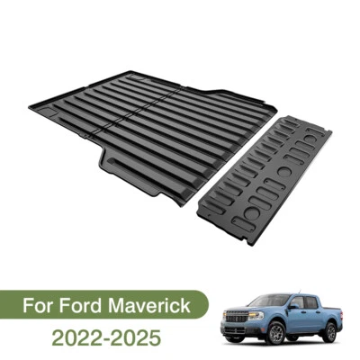 For 2022-2025 Ford Maverick TPE Bed Liner Trunk Mat Cargo Liner Tailgate Liner Foto 1 de 4