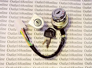 Honda CS90 S90 1964 Ignition Switch 6 Wires 3 Position Steering Handle Bar Lock - Picture 1 of 18