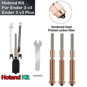 Upgrade Hotend Kit Quick-Swap Harded Nozzle für Ender 3 V3/plus 3D Drucker Teile - Afbeelding 1 van 27