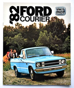 CATÁLOGO FOLLETO DE VENTAS ORIGINAL FORD COURIER PICKUP 1982 ~ 8 PÁGINAS ~ 9" X 11" - Imagen 1 de 9