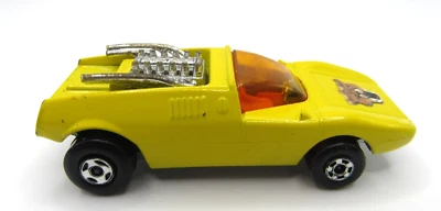 VINTAGE 1971 MATCHBOX SUPERFAST MOD ROD JAGUAR FACE NO 1 CAR LOOSE DIECAST - Image 1 of 4