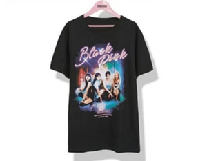 BLACKPINK 2019-2020 IN YOUR AREA Official T-shirt M size JENNIE JISOO LISA ROSE - Picture 1 of 1