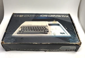 Consola de sistema informático TI-99/4a Texas Instruments 1983 de colección - Imagen 1 de 24