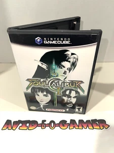 Soul Calibur II 2 Nintendo Gamecube NTSC Namco (No Manual) Black Label NTSC - Picture 1 of 8