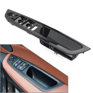 Car Inner Door Handle Panel Tirm Cover For BMW X5 X6 E70 RHD abs Glossy Black - Picture 1 of 5