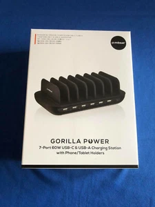 GORILLA POWER - ESTACIÓN DE CARGA USB-C Y USB-A 7 PUERTOS 60W - Imagen 1 de 11