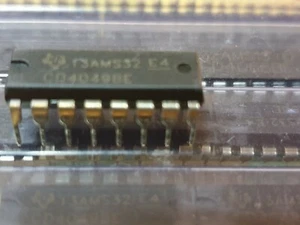  CD4049 BE CMOS IC ti x1 cd4049be CD4049BE - Picture 1 of 2