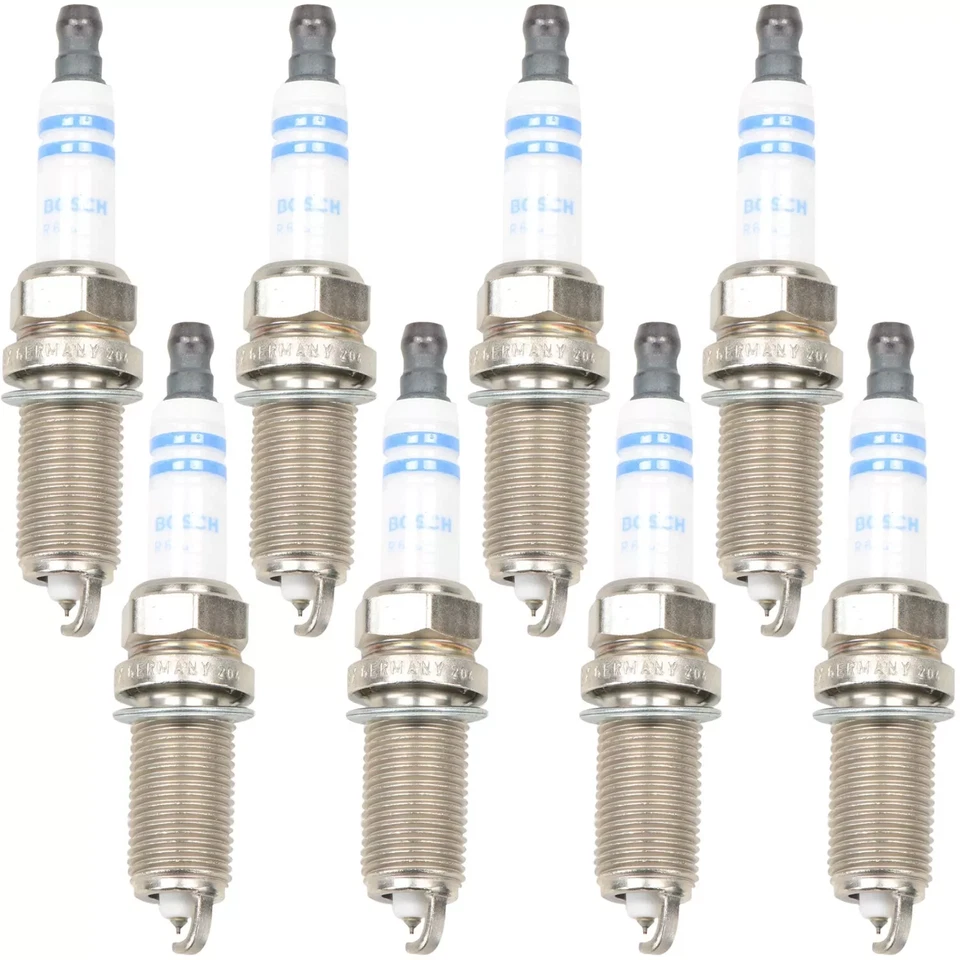 8 Bosch Double Iridium Spark Plugs For 2009-2018 JEEP GRAND CHEROKEE V8-5.7L - Image 1 of 1