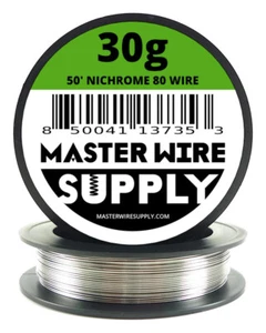MWS - Nichrome 80 - 50 ft - 30 Gauge - Round Wire - Picture 1 of 2