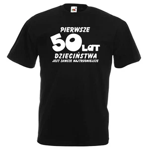 50 lat poland koszulka smieszna polnisches t-shirt lustig polska prezent 50 urodziny - Bild 1 von 10