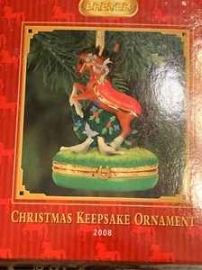 Breyer Collectable Holiday Ornaments 2008 Christmas Keepsake Horse Ornament - Picture 1 of 2