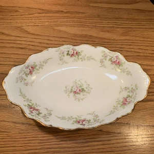 Antiguo plato pequeño Elite Works Limoges Francia - Imagen 1 de 5