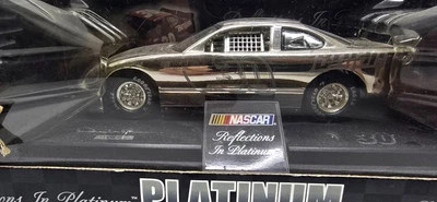 Autographed Racing Champions 1:24 Scale Die Cast Nascar Reflections Platinum #30 - Image 1 of 4