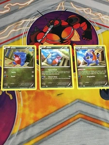 D975 Pokemon TCG Dragons Exalted Gible 86 87 Gabite 89 MP - Bild 1 von 24