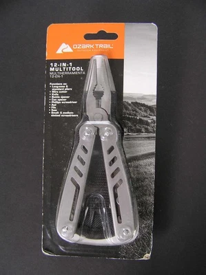 Ozark Trail 12 in 1 Multi Tool Sheath Pliers Wire Cutter Saw Knife Camping Fish - Image 1 of 4