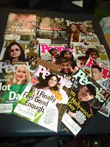 LOT x 10 People Magazine Mixed Back Issues - Bild 1 von 3