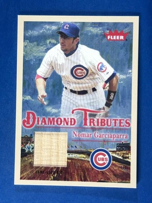 2005 Fleer Tradition Diamond Tributes #DT/NG Nomar Garciaparra GU Bat Cubs - Image 1 of 2