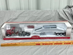 Peterbilt Modell 367 mit Bottom Dump Trailer 1:50 First Gear 50-3220 Neu in OVP rot - Bild 1 von 9