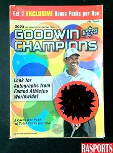 2023 GOODWIN CHAMPIONS MEGA BOX FACTORY SEALED *LOOK FOR AUTOGRAPH* - Picture 1 of 3