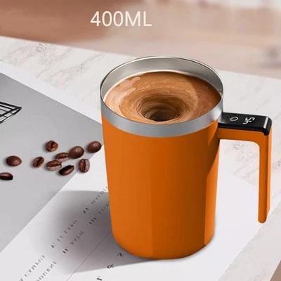 Automatic Magnetic Electric Self Stirring Mug Cup Mixing Coffee Milk Tea Beer