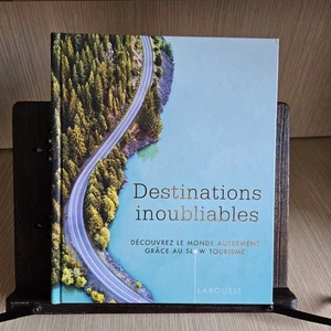 Destinations Inoubliables by Larousse – Rare French Travel Book – Slow Tourism - Imagen 1 de 10