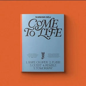 SHINHWA WDJ [COME TO LIFE] 1st Mini Album CD+Photo Book+3Card+Fold Poster SEALED - Picture 1 of 7