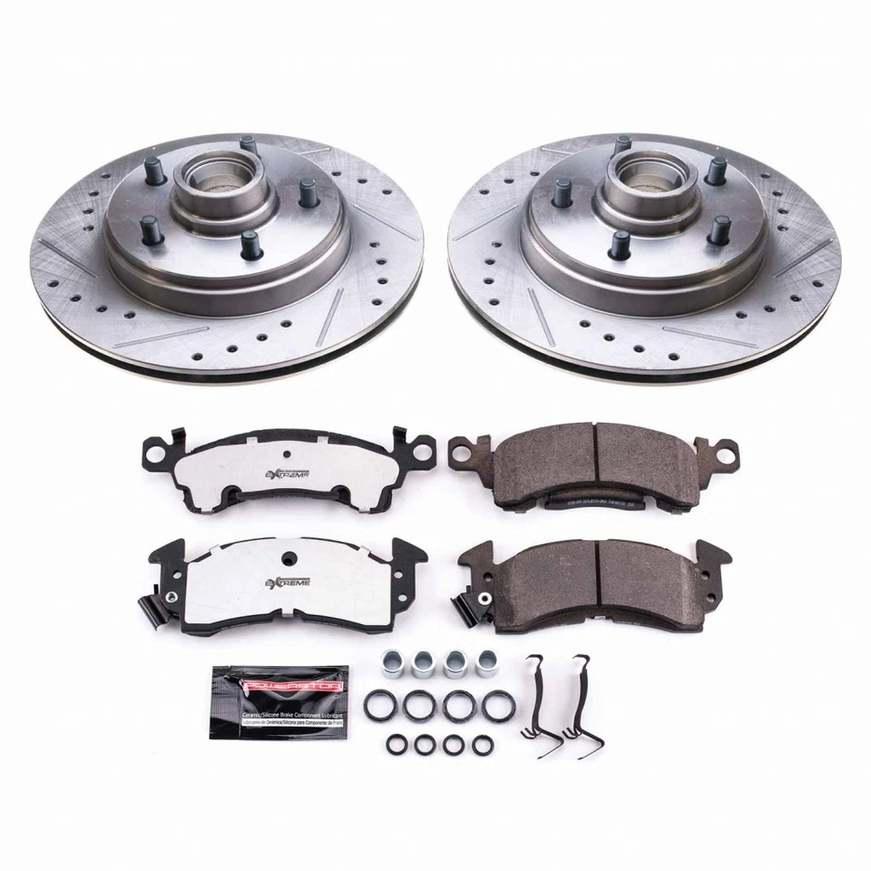 Power Stop Brake Kit For GMC R1500 1987 - Front Z26 Street Warrior Foto 1 de 4
