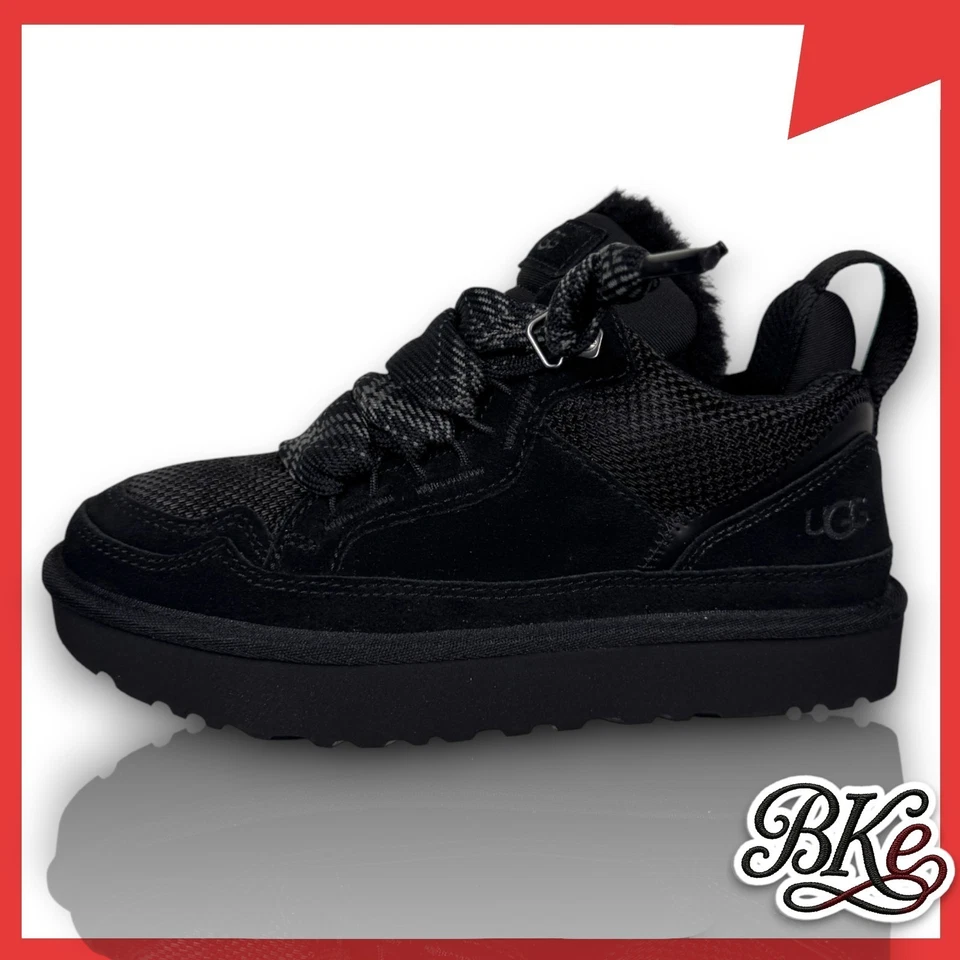 UGG Lowmel Schwarz 37 38 39 40 41 35 36 Black 1144032-BLK Damen Sneaker NEU&OVP - Bild 1 von 4