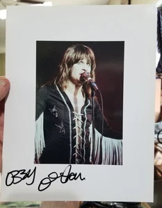OZZY OSBOURNE ORIGINAL HAND SIGNED AUTOGRAPH 8 3/4" X 11" COLOR PHOTO NICE!!! - Picture 1 of 2