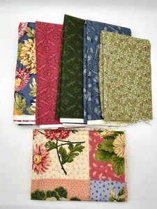 2008 A GARDENER'S TOUCH by Thimbleberries RJR Fabrics 5 Prints + Panel - 8 yds - Picture 1 of 7
