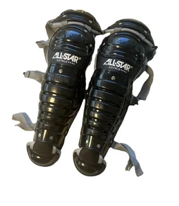 ALL-STAR LG 79LS Catcher Baseball Beinschützer schwarz - Bild 1 von 11
