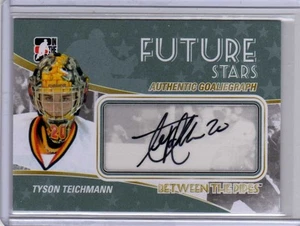 TYSON TEICHMANN 10/11 ITG BTP Auto Autograph Rookie #TT Signed Hockey Card - Bild 1 von 1