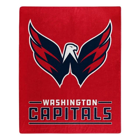 Washington Capitals NHL 50" x 60" Interference’ Raschel Throw Blanket Cover